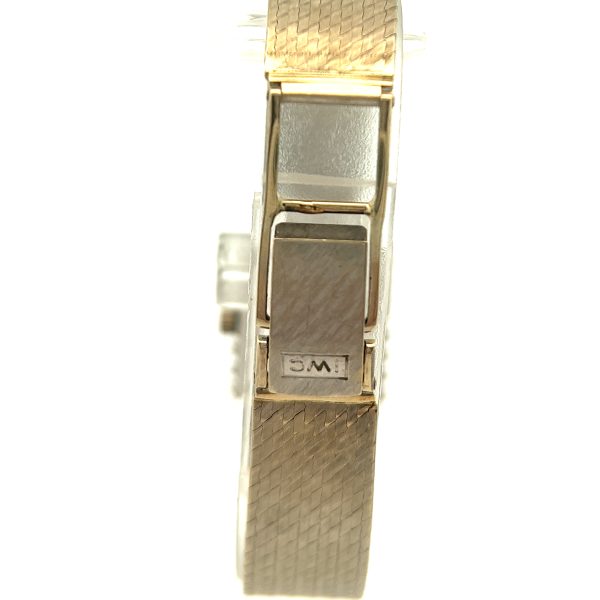 18ct White Gold International Watch Co Diamond Vintage Watch TDW = 0.84ct (Engraved) (Pre-loved) - Image 5